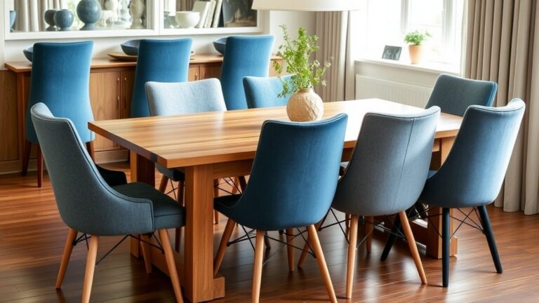 Kies de perfecte eetkamerstoelen: stijl, comfort en kleur